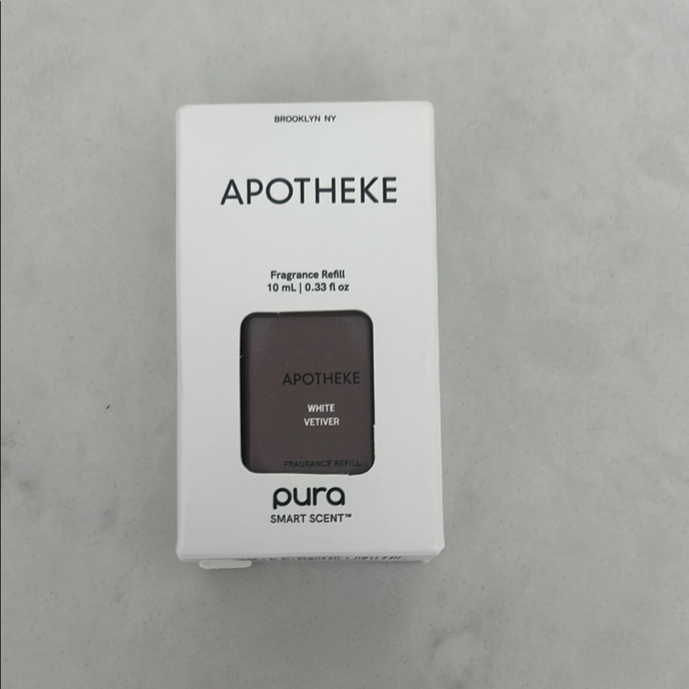 Pura Apotheke White Vetiver Fragrance Refill *BRAND NEW*